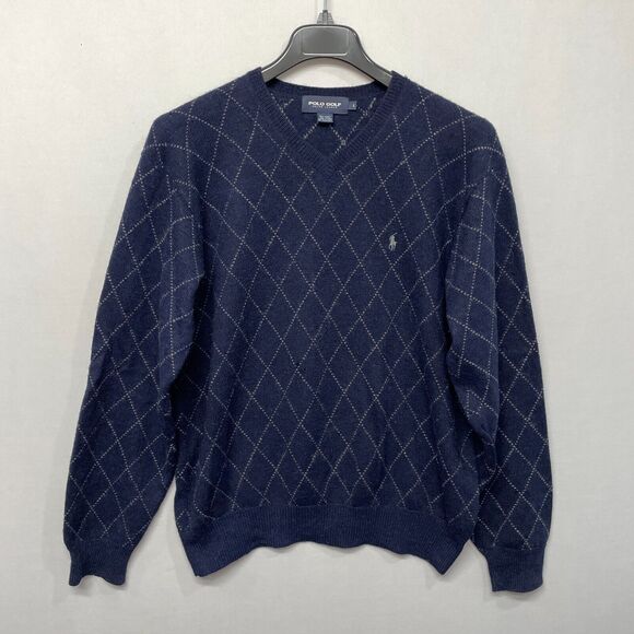 Vintage Polo Golf Ralph Lauren Men Alpaca Wool Blend Sweater Size Large M248 -6 - Picture 12 of 16